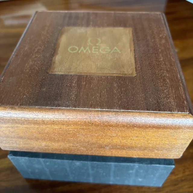 Grande Scatola  Omega Porta Orologio Legno Pregiato Box