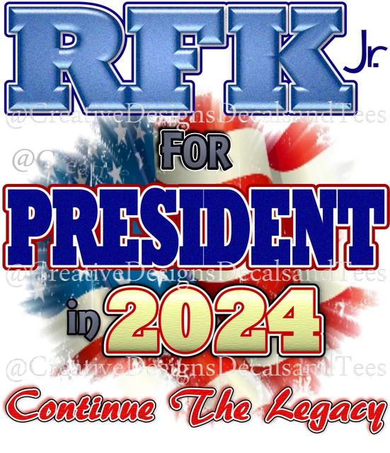 ROBERT F. KENNEDY President in 2024 Continue The Legacy Unisex TShirt