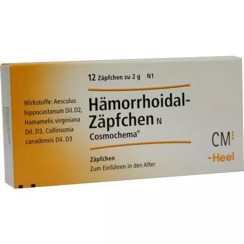 HÄMORRHOIDAL ZÄPFCHEN N 12St 3914918