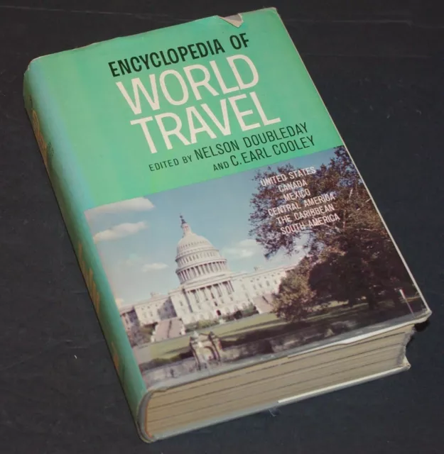 Encyclopedia of WORLD TRAVEL VOL 1 the Americas 1961 VG HB DJ BCE