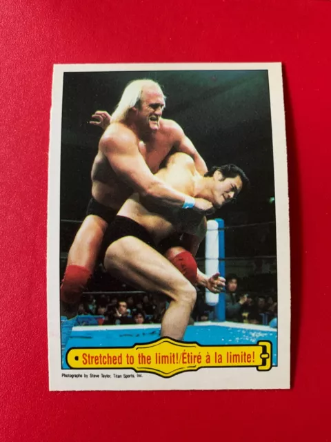 1985 OPC O-Pee-Chee WWF WWE Series 2 Wrestling Cards Complete Your Set U  Pick