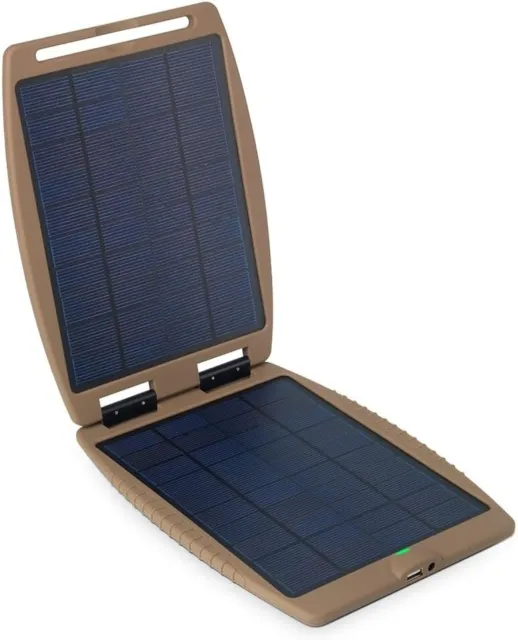 Powertraveller Tactical Solargorilla 10W multi-voltage, clamshell solar charger