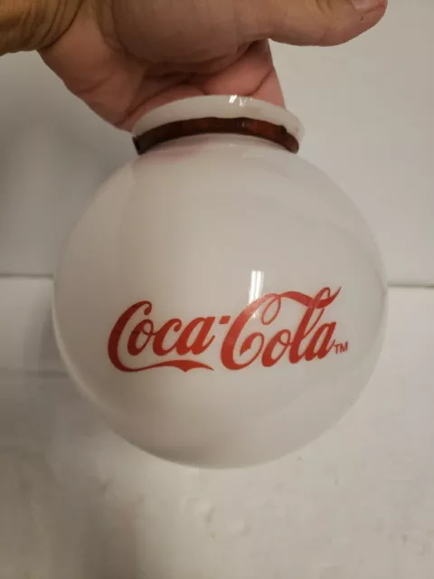 Vintage Coca Cola Celing Fan Globe Glass Light Cover