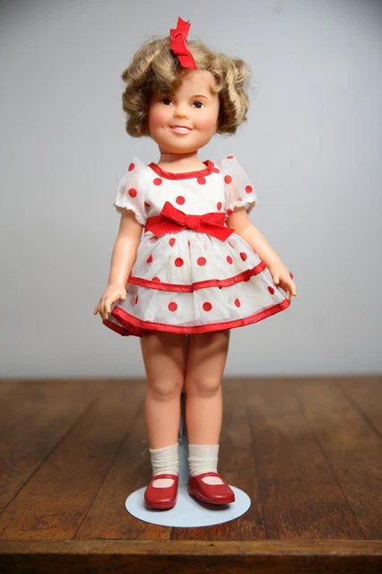 Vintage 1972 Ideal Shirley Temple 16" Doll Original Clothes and Shoes NICE