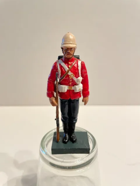 Elastolin Lineol passend Mini Forma Miniforma britischer Soldat stillgestanden