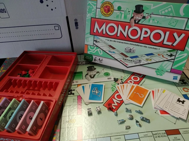 Monopoly Classique Hasbro – Version Française – Neuf Sous Blister – Jeu De Société