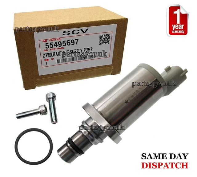 FUEL PUMP PRESSURE REGULATOR CONTROL VALVE for VAUXHALL ASTRA J MK6 1.6