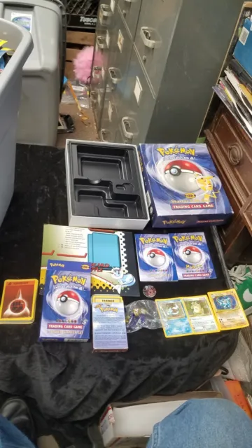 1999 POKEMON Trading Card Game Starter Gift Box Complete With Decks WOTC