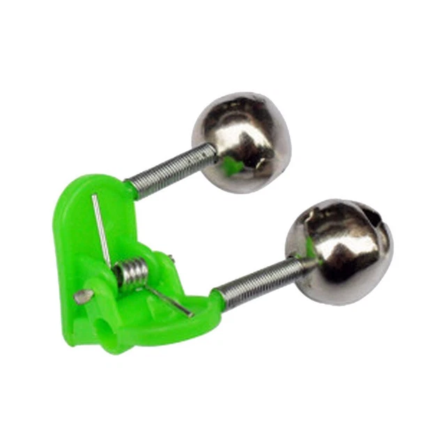 Ensemble de 10 Alarme de pêche LED Double Cloche Attirail