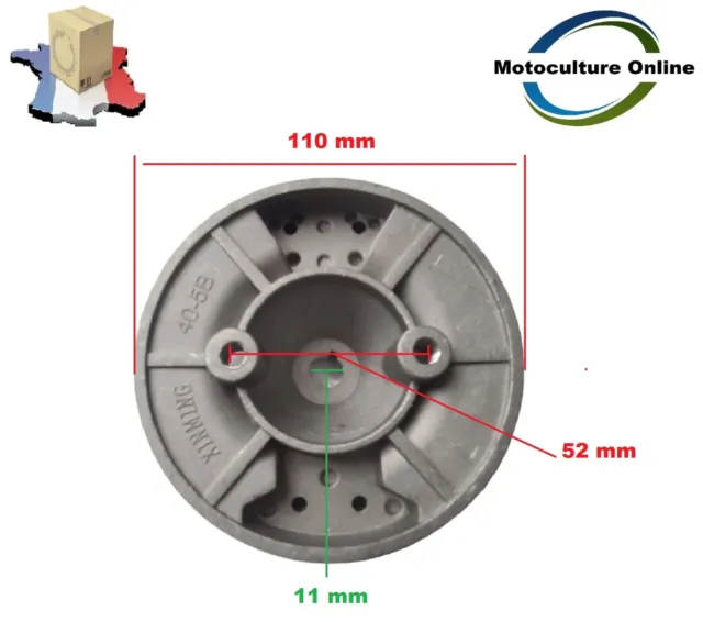 Volant moteur magnétique d' Inertie pour Débroussailleuse Thermique 3