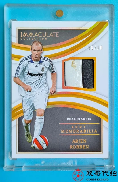 2017 IMMACULATE SOCCER Arjen Robben Auto Patch #d 15/35 