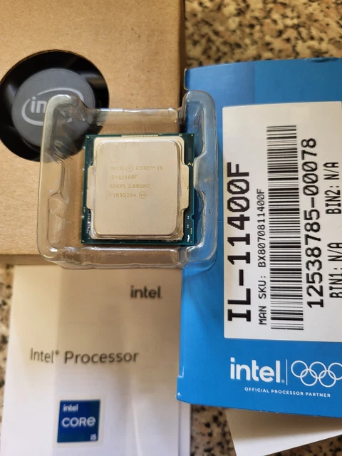 INTEL CORE I5-11400F Processor (4.4 GHz, 6 Cores, Socket FCLGA1200) Box ...