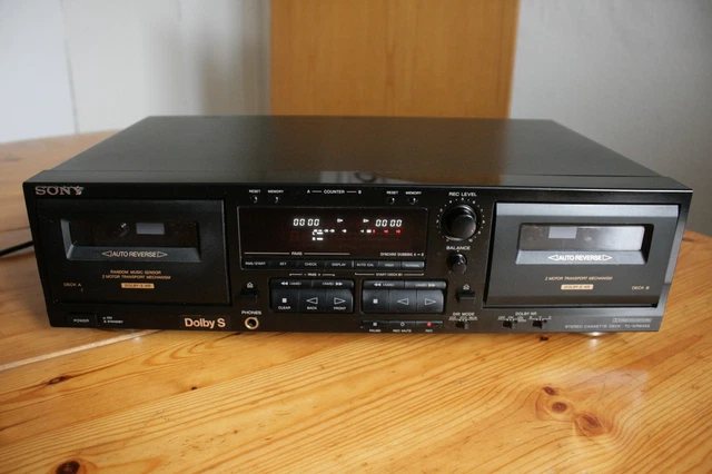 SONY CASSETTE DECK TC-WR 645S. REFURBISHED. DOLBY S. £75.00