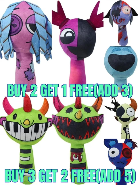 SPRUNKI PLUSH SPRUNKI Plush Toy 2025 New Monster Horror Game Stuffed Sprunki Plush Sprunki Plush Toy 2025 New