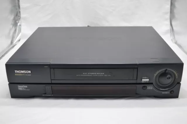 MAGNETOSCOPE SILVERCREST VCR-5100 / LG MG64 LECTEUR ENREGISTREUR K7  CASSETTE VIDEO VHS VCR + TEL