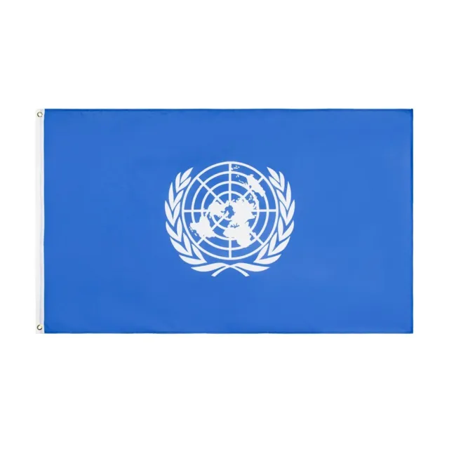 United Nations flag 90x150cm or 60x90cm/3x5ft or 2x3ft