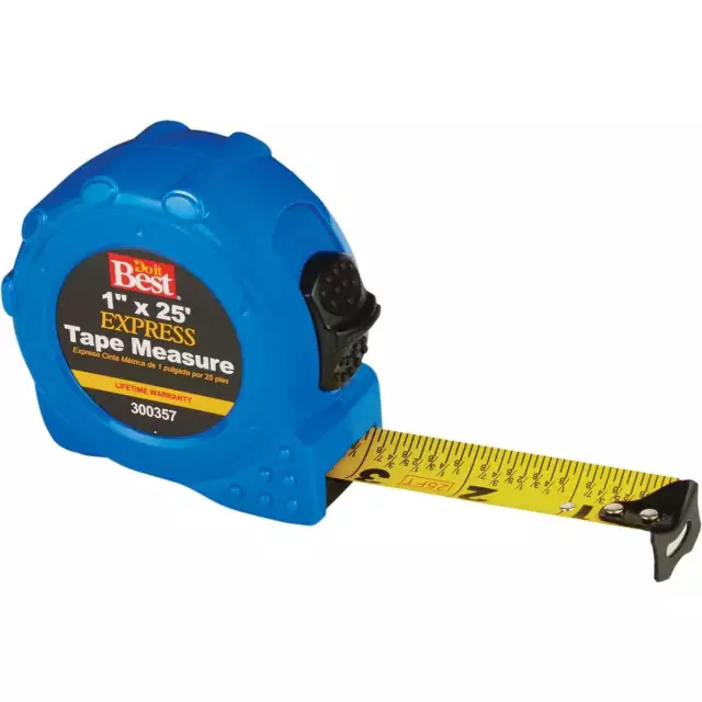 Do it Best Express 25 Ft. Power Tape Measure 300357 Pack of 36 SIM Supply, Inc.