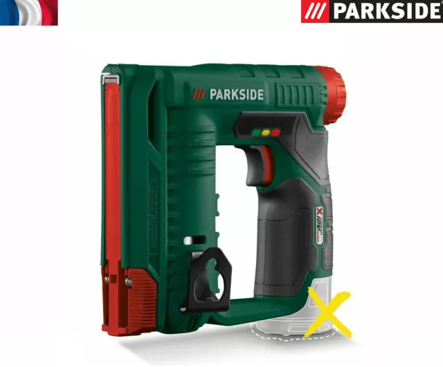 PARKSIDE® Agrafeuse cloueuse 12v »PAT 12 A1« Batterie et chargeur non inclus