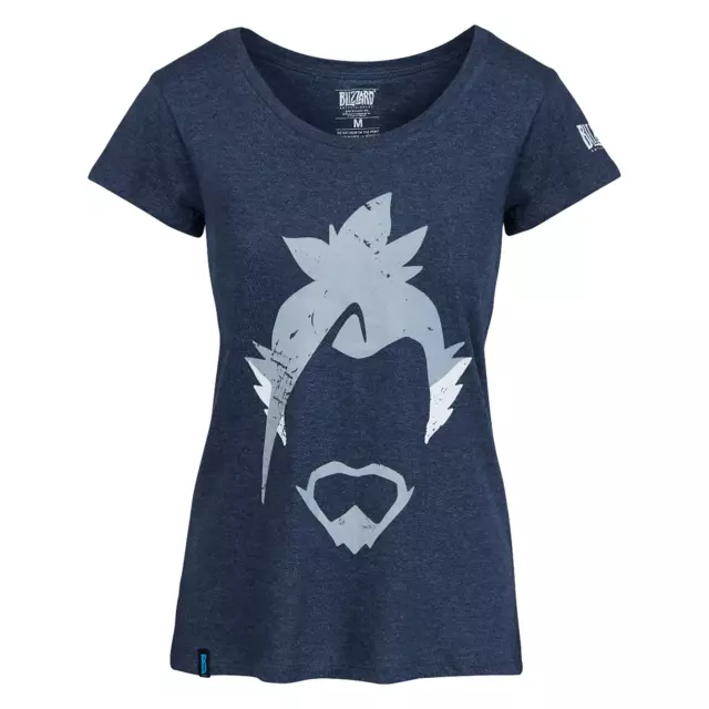 Overwatch Spiel T-Shirt Damen J!NX Hanzo Hero Grafik Top - Neu