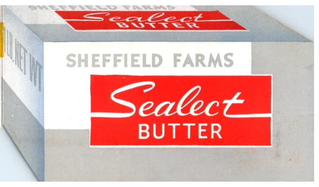 Sheffield Farms Sealect Butter Order Form - X-13