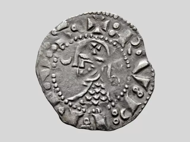 Crusaders (1163-1188 AD) Raymond Roupen AR Denier. Antioch Mint #CR 12334
