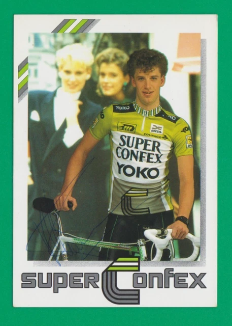Carte Autographe Originale Signée - Frans Van Looy - Légende Du Cyclisme