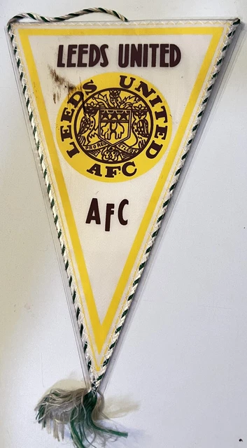 Fanion Vintage Leeds United – Angleterre – Rare Collection Football