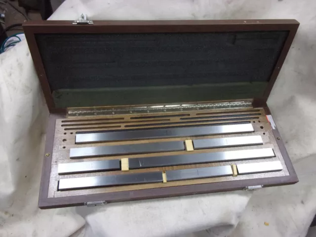 DoAll Metric Rectangular Surface Plate Long Gage Block Set Up Gauge 125 - 500 mm