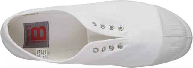 BENSIMON Baskets basses blanches sans lacets Taille 39