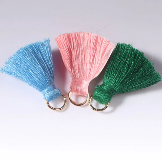 Handmade DIY Keychain Curtains Accessories Sewing Mini Tassel Trim Fringe