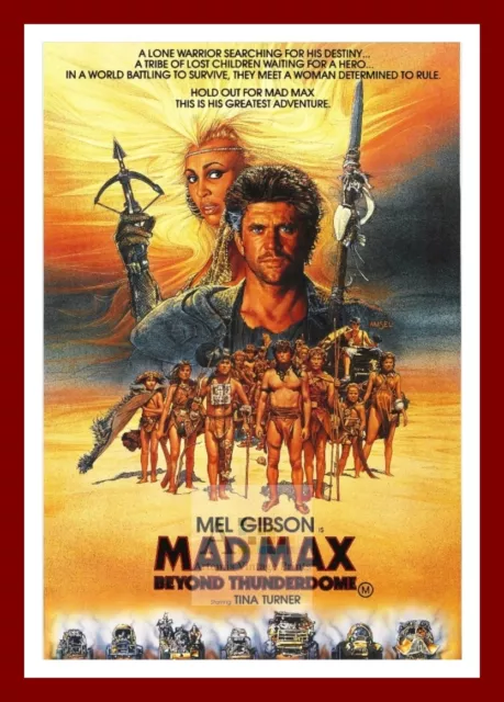 Mad Max Beyond Thunderdome  Movie Poster A1 A2 A3