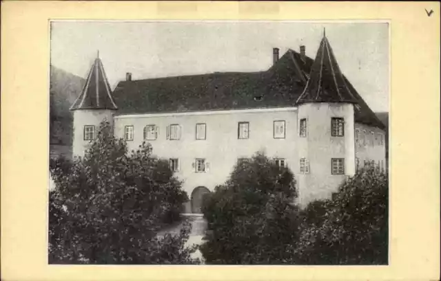 IMMENDINGEN Baden Schloss alter Heimatbeleg im Postkarten-Format ~1930/40