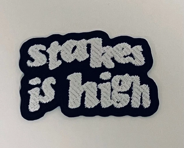 Patch Termoadesivo De La Soul 3 Piedi High Rise - Anni 90 Hip Hop Oro - ATCQ Tribù