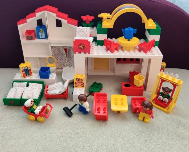 ekstremister Forsendelse Ooze LEGO DUPLO 2942 - La Maison - Playhouse Set - Poupée Parents Enfants  Aspirateur EUR 59,99 - PicClick FR
