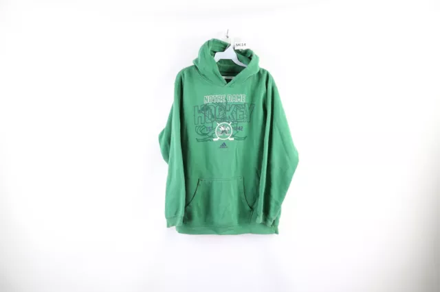 VINTAGE ADIDAS WOMENS Large Faded Spell Out Notre Dame University ...