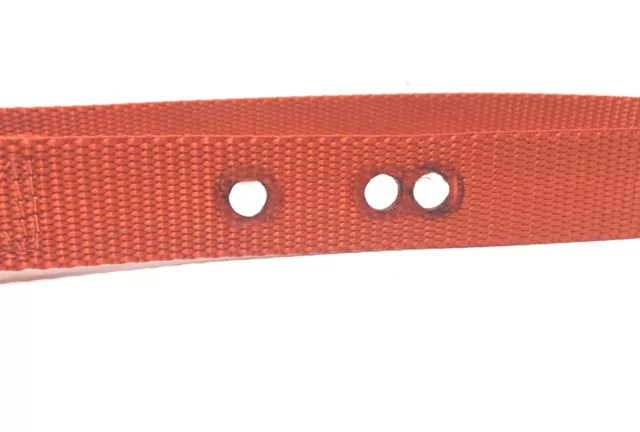 3/4" 3 hole replacement collar strap for bark or electric dog fence strap 3