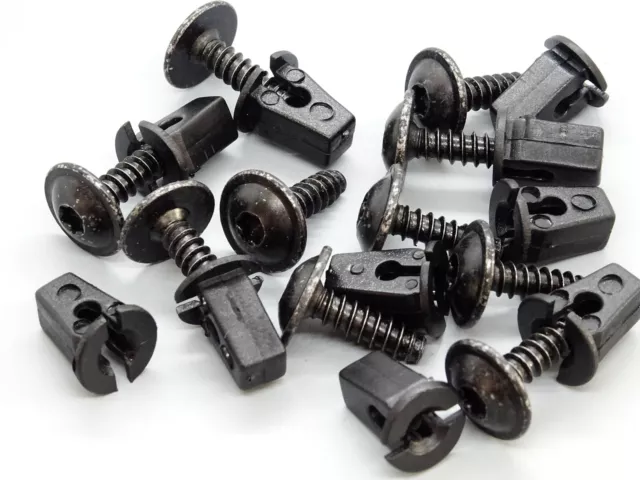 10X Pinza Torx Tornillos Con Tuerca de Expansión Clips Para Audi Seat Skoda VW