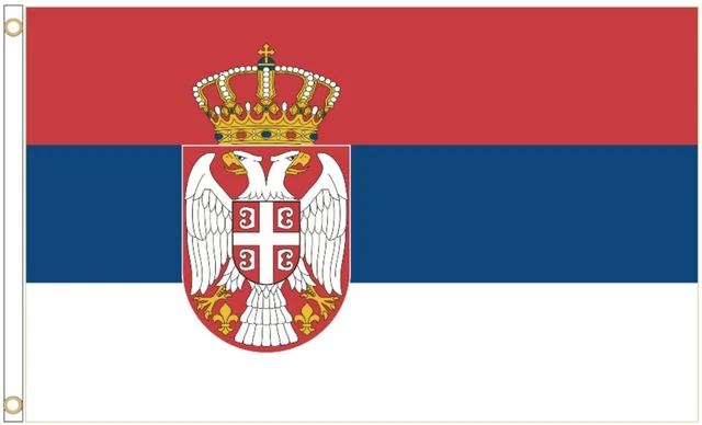 Cortina ataúd bandera de Serbia - envío rápido