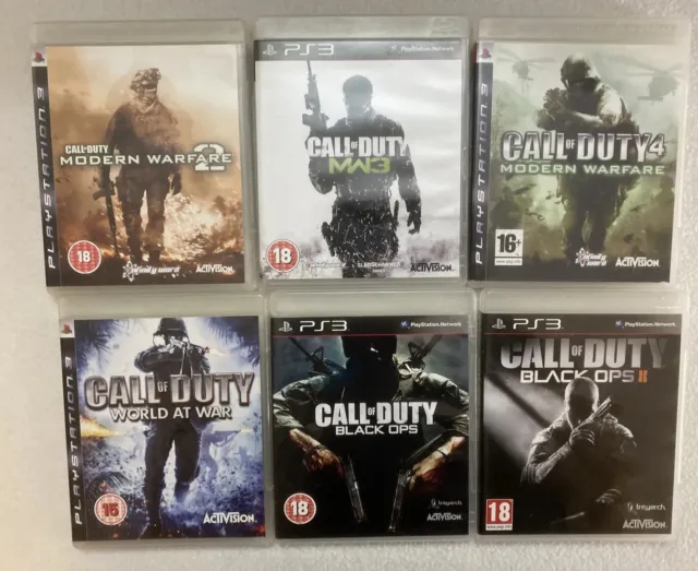 PlayStation 3 call of duty bundle! - 6 Classic Titles - VGC