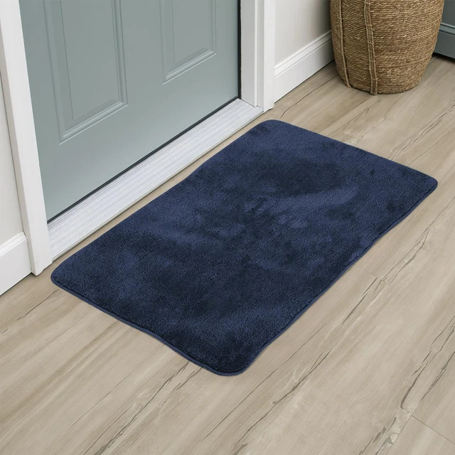 ALFOMBRA DE BAÑO VINSANI 50X80 cm AZUL MARINO 1010162