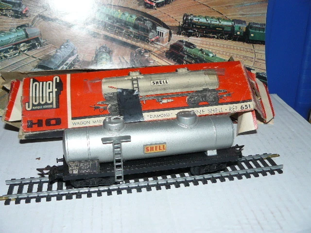 Modélisme ferroviaire Echelle 1 artisanal - wagon citerne à bogies Tôle