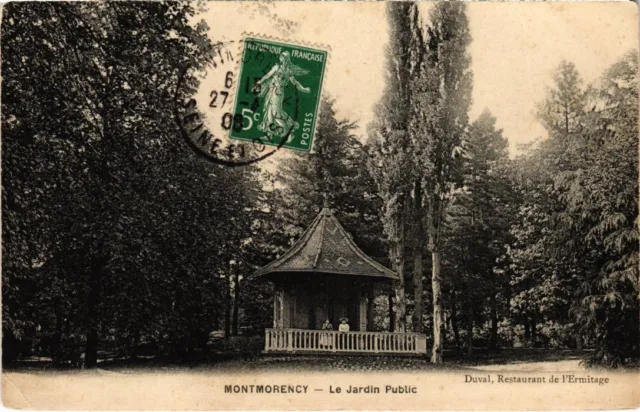 CPA Montmorency Le Jardin Public FRANCE (1332905)