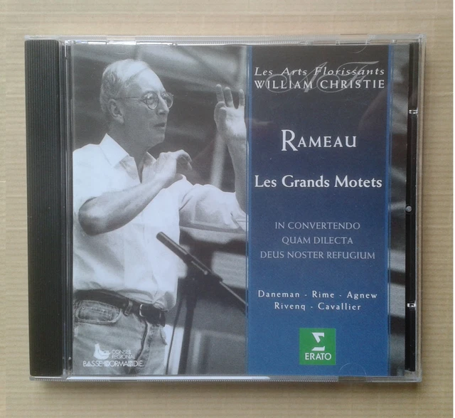 RAMEAU, GRANDS MOTETS, William Christie, Erato, comme neuf EUR 12,00
