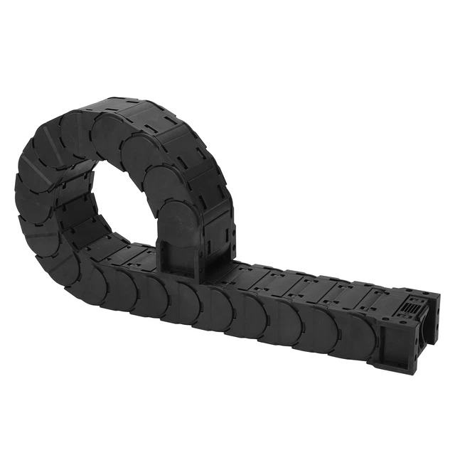 Cable Drag Chain Nylon Wire Carrier Full Enclosed Series Tank Towlines D30 X 60