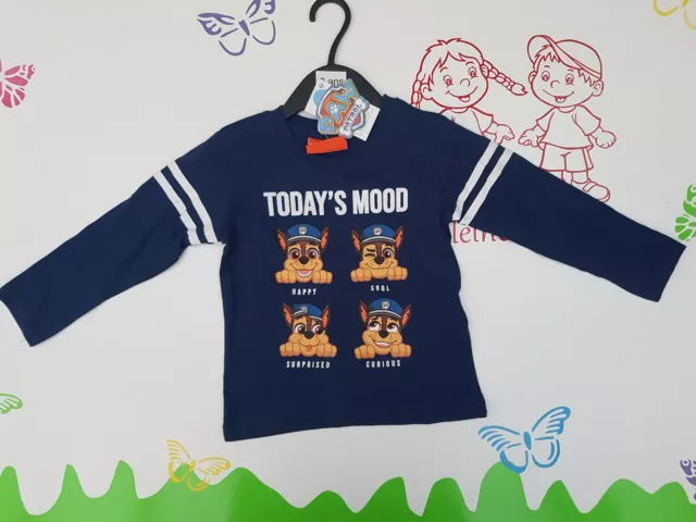 Langarmshirt Pullover Paw Patrol 92 98 104 110 116 128