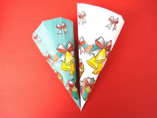 Spitztüte Glocken, Papiertüte, Papierspitztüte, Bonbontüte für Hochzeit, Feier..
