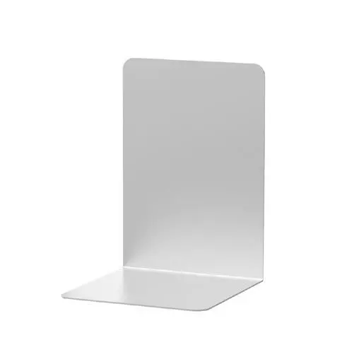 [Ref:3527708] MAUL Lot de 2 Serre-livres en aluminium 12 x 12 x 17 cm Aluminium