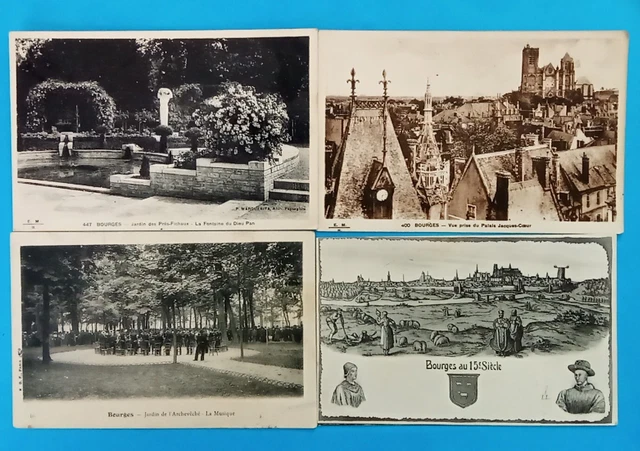 CPA BOURGES - Jardin de l'Archeveche - Allée Principale (634475