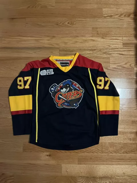 ERIE OTTERS AUTHENTIC WHITE OHL CCM EDGE 2.0 7287 HOCKEY JERSEY