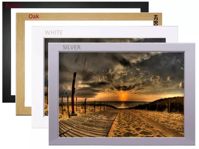 Stylish Panoramic Poster,Picture,Photo Frames & 36X24" (Custom Sizes  Available)
